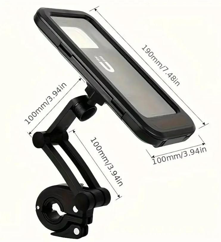 Motorcycle Bike Mobile Phone Holder – Ride Smart, Stay Connected