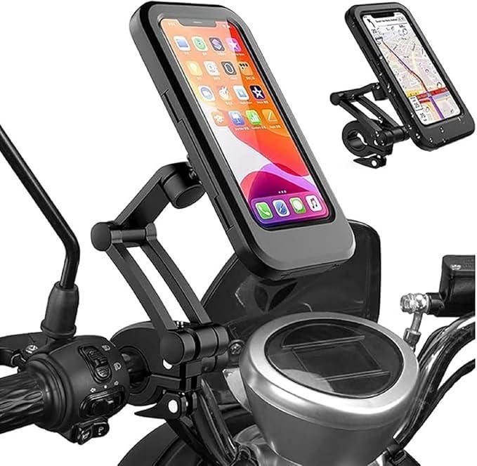 Motorcycle Bike Mobile Phone Holder – Ride Smart, Stay Connected