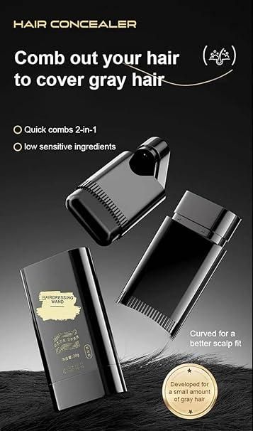 Instant Hair Color Stick – Quick White Hair Coverage