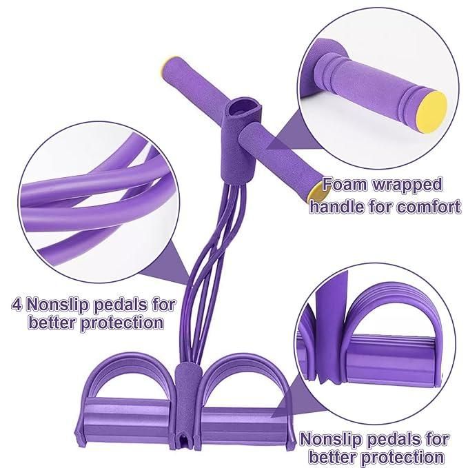 Yoga Pedal Puller Resistance Band Fitness Equipment – Total Body Toning at Home