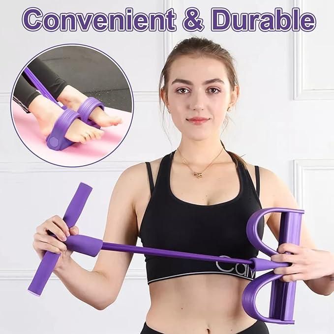 Yoga Pedal Puller Resistance Band Fitness Equipment – Total Body Toning at Home