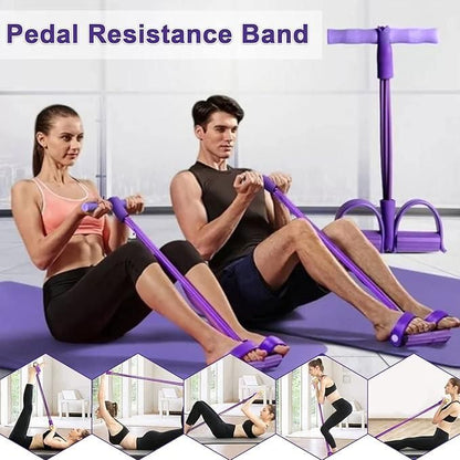 Yoga Pedal Puller Resistance Band Fitness Equipment – Total Body Toning at Home