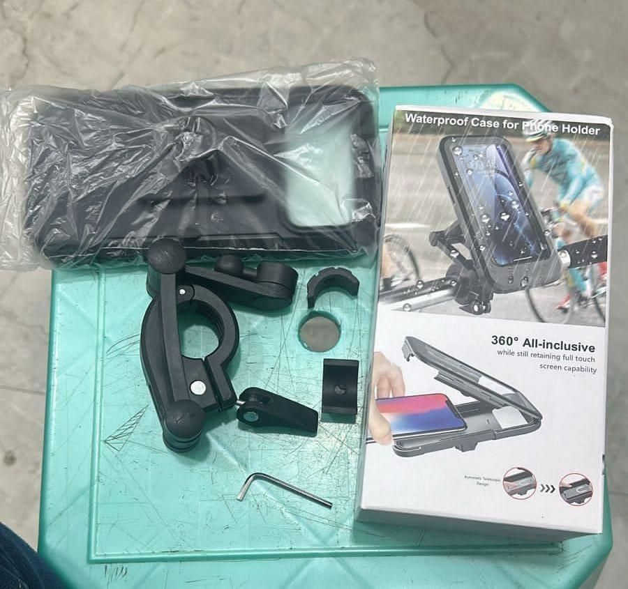 Motorcycle Bike Mobile Phone Holder – Ride Smart, Stay Connected