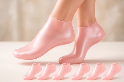 Silicone Gel Moisturizing Socks, Spa Pedicure Socks