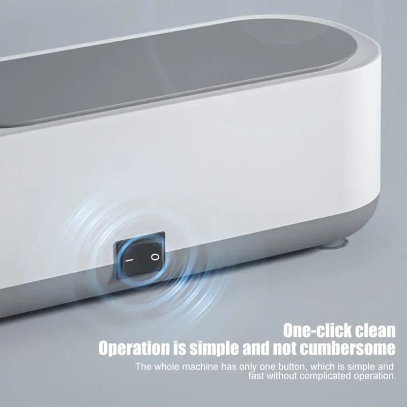 Ultrasonic Cleaner – Deep Clean in Seconds! (Battery Not Included)
